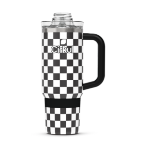 Limited Edition: 30oz. Checkmate Travel StrawSip™ Tumbler