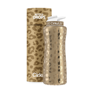 Limited Edition: 32oz. Gold Leopard Stainless Steel Bottle & Lid